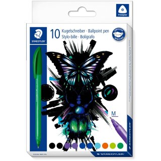 STAEDTLER Kugelschreiber ball 4320 M 10ST