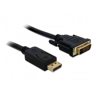 DELOCK Kabel Displayport > DVI24+1 St/St 2m DL