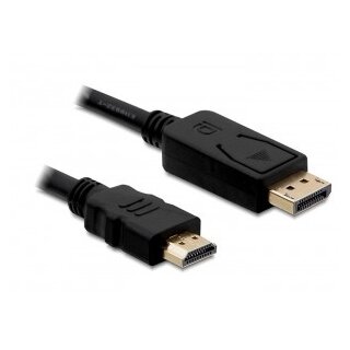 DELOCK Kabel Displayport > HDMI St/St 2m