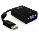 DELOCK Adapter DP-St > VGA-Bu 22.5cm black