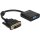 DELOCK Adapterkabel DVI 24+1 Stecker > VGA Buchse schwarz