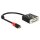 DELOCK Adapterkabel DisplayPort 1.2 Stecker > HDMI 2.0 Buchse schwarz 4K 60Hz Aktiv