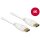 DELOCK Kabel DisplayPort 1.2 Stecker > DisplayPort Stecker 1 m weiss 4K