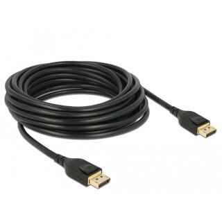 DELOCK DisplayPort Kabel 8K 60 Hz 1 m DP 8K zertifiziert