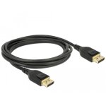 DELOCK DisplayPort Kabel 8K 60 Hz 3 m DP 8K zertifiziert