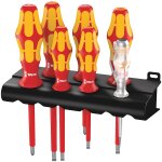 Wera 160i/7 Rack Schraubendrehersatz