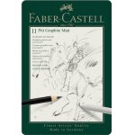 FABER-CASTELL Set Pitt Graphite Matt 11er Metalletui