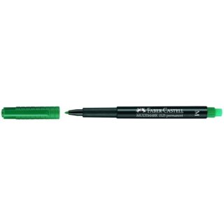 FABER-CASTELL Marker Multimark permanent M grün