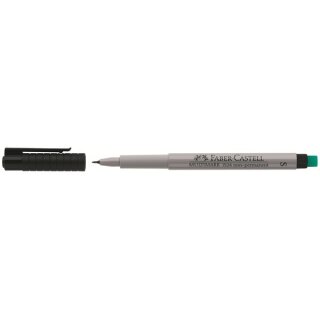 FABER-CASTELL Marker Multimark non-perm. S schwarz 10Stk