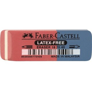 FABER-CASTELL Radierer Latex-free Tinte/Blei 7070-40