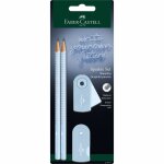 FABER-CASTELL Schreibset Sparkle sky blue BK