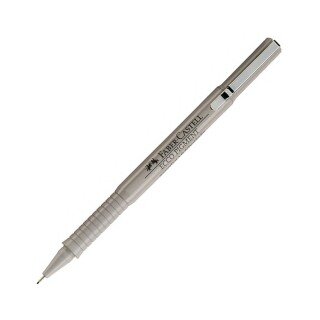 FABER-CASTELL Tintenschreiber Ecco Pigment 0.6 mm sw