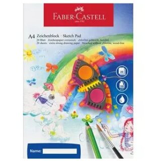 FABER-CASTELL Zeichenblock A4