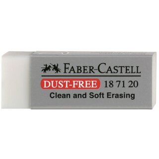 FABER-CASTELL Radierer Dust-free weiß