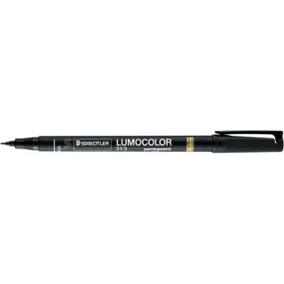 STAEDTLER Folienstift Lumocolor perm S schwarz 10 Stück