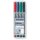 STAEDTLER Folienstift Lumocolor M nonperm 4St