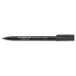 STAEDTLER Folienstift Lumocolor perm M schwarz 10 Stück