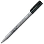 STAEDTLER Folienstift Lumocolor non-perm F schwarz 10...