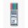 STAEDTLER Folienstift Lumocolor F nonperm 4St