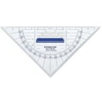 STAEDTLER Geodreieck 16cm P.styrol m.Griff tr