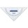 STAEDTLER Geodreieck 16cm P.styrol m.Griff tr