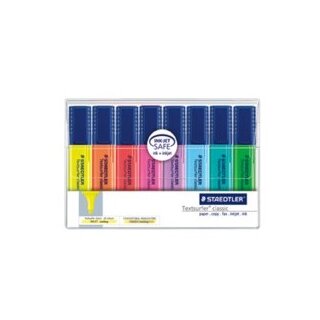 STAEDTLER Textmarker Textsurfer classic 8er Set div. Farben retail