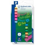 STAEDTLER Wandtafelkreide farbig 12St Etui