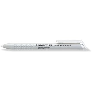 STAEDTLER Trockenmarker Lumocolor non-perm weiß
