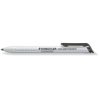 STAEDTLER Trockenmarker Lumocolor non-perm schwarz