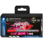 STAEDTLER MultiInk Pigment Arts brush pen 6er-Set...