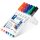 STAEDTLER Marker Lumocolor whiteb pen 6St Box