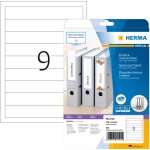 HERMA Einsteckrücken A4 weiß 30x190 nicht...