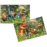 HERMA Schreibunterlage Karton Dino World 55x35 3Stk