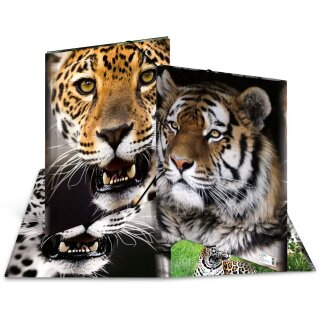 HERMA Sammelmappe A3 Leopard Polypropylen