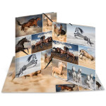 HERMA Sammelmappe A4 Pferde Pappe