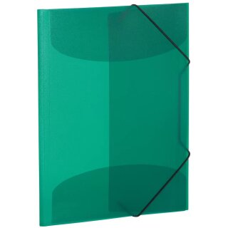 HERMA Sammelmappe A4 dunkelgruen Polypropylen