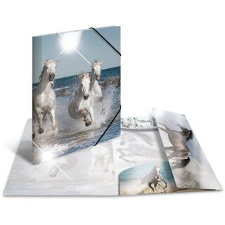HERMA Sammelmappe A3 Glossy Pferd Polypropylen