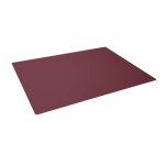DURABLE Schreibunterlage PP mit Dekorrille 650x500cm rot