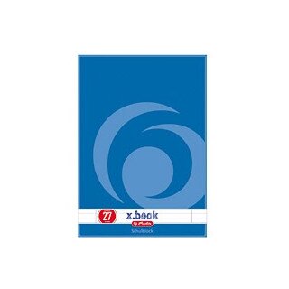 Herlitz Schulblock A4 70g/m 50 Bl. liniert27 2 Ränder