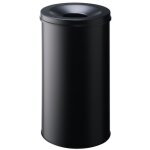 DURABLE Papierkorb Safe rund 60 Liter schwarz