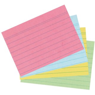 Herlitz Karteikarte A7 liniert hf 200 Stück