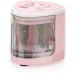 Peach Elektrischer Stiftspitzer PO102 universal pink