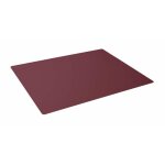 DURABLE Schreibunterlage PP mit Dekorrille 530x400cm rot