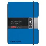 Herlitz Notizheft my.book flex A6 PP 40Bl. kariert blau