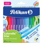 Pelikan Fasermaler Colorella Star C302 24 ST sortiert...