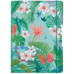 Herlitz Notizh.flex PP A4 40kar+40lin Lad. Jungle my.book