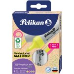 Pelikan Textmarker 490 eco Set aus 4 Neon-Farben im Etui