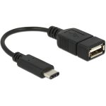 DELOCK Adapterkabel USB Type-C 2.0 Stecker > USB 2.0 A...