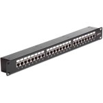 DELOCK Netzwerk 48.26cm 19Zoll Kupplungs-Patchpanel 24...