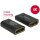 DELOCK Adapter High Speed HDMI mit Ethernet - HDMI-A Buchse > HDMI-A Buchse 4K Gender Changer schwarz
